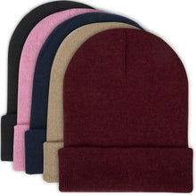 Load image into Gallery viewer, Women&#39;s Knitted Beanie - 5 Colors
