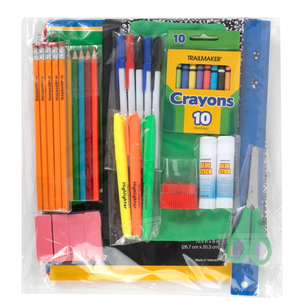 45 Piece School Supply Kit