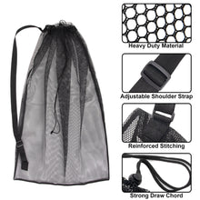 Load image into Gallery viewer, 2XL Mesh Laundry &amp; Sports Bag - 40 X 30 Inches
