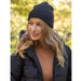 Load image into Gallery viewer, Adult Knit Hat Beanie - Black Only
