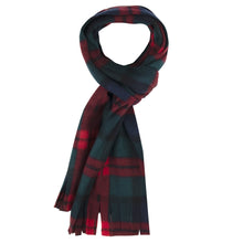 Load image into Gallery viewer, Adult Fleece Scarves 60&quot; x 8&quot; With Fringe - Plaid Assortment
