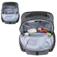 Load image into Gallery viewer, Baby Essentials Two Tone Diaper Bag Backpack w Changing Pad - Grey
