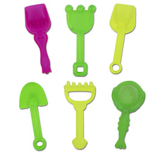 Load image into Gallery viewer, 6pc. Mini Hand Shovel and Rake Set
