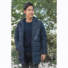 Load image into Gallery viewer, Men&#39;s Hooded Puffer Winter Coat - Dark Colors
