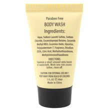 Load image into Gallery viewer, Body Wash - 1 Oz
