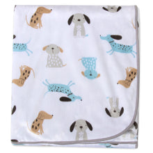 Load image into Gallery viewer, Baby Fleece Blankets 36&quot; x 30&quot; - Puppy Themed
