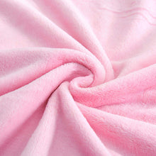 Load image into Gallery viewer, Baby 2 Piece Set Fleece Blankets 36&quot; x 30&quot; &amp; Snuggler - Pink Elephant
