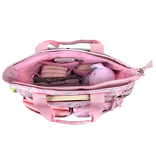 Load image into Gallery viewer, Baby Essentials 3 In 1 Pink Baby Girl Themed Diaper Bag
