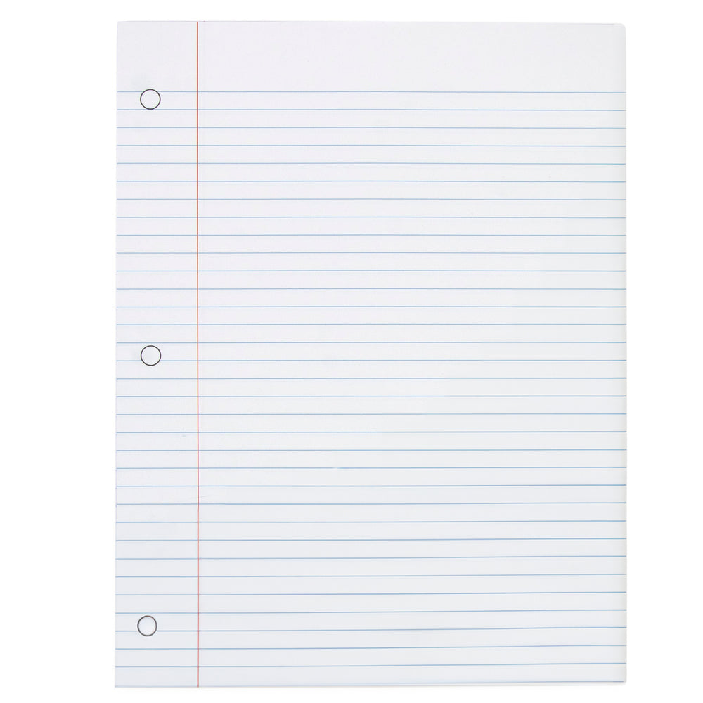 Notebook Filler Paper - College Ruled - 100 Sheets