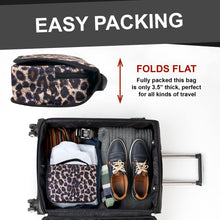 Load image into Gallery viewer, Travel Hanging Toiletry Bag - Leopard Print
