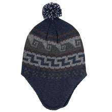 Load image into Gallery viewer, Adult Toboggan Winter Hat with Ear Flaps  - 3 Prints
