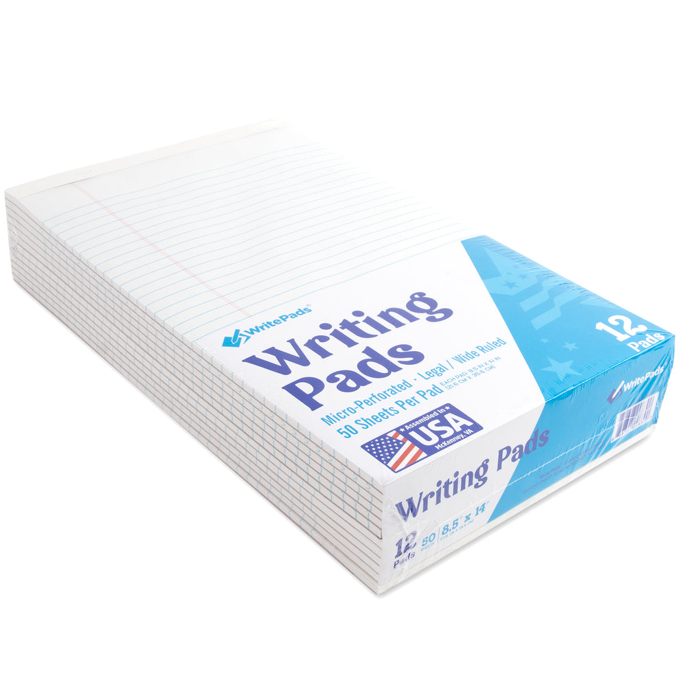 Legal Writing Pad Wide Ruled - 50 Sheets