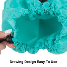 Load image into Gallery viewer, &quot;Wash Me&quot; Graphic Drawstring Laundry Bag 2-Pack - Turquoise
