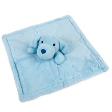 Load image into Gallery viewer, Baby 2 Piece Set Fleece Blankets 36&quot; x 30&quot; &amp; Snuggler - Blue Puppy
