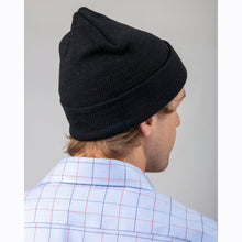 Load image into Gallery viewer, Adult Knit Hat Beanie - Black Only
