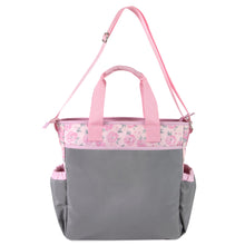 Load image into Gallery viewer, Baby Essentials 3 In 1 Pink Baby Girl Themed Diaper Bag
