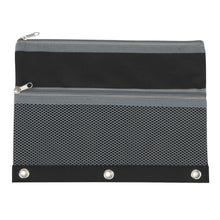 Load image into Gallery viewer, 3 Ring Binder Pencil Case with Mesh Pocket - 5 Colors
