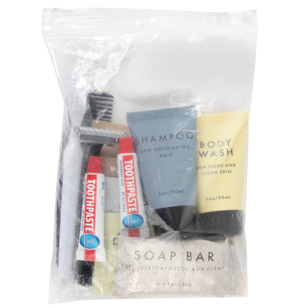 Classic 15 Piece Travel Hygiene Kit