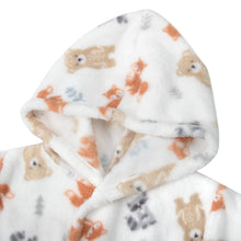 Load image into Gallery viewer, Forest Animal Toddler Robe - Grey
