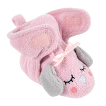 Load image into Gallery viewer, Baby Booties - Cozy Pink Puppy
