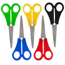 Load image into Gallery viewer, 5-Inch Kids Scissors with Pointed Tip
