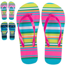 Load image into Gallery viewer, Women&#39;s Printed Flip Flops
