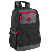 Load image into Gallery viewer, Wholesale Double Zippered Bungee Backpacks With Laptop Section - Boys
