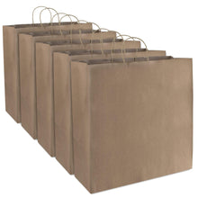 Load image into Gallery viewer, Wholesale 16 Inch Paper Shopping and Food Delivery Bags
