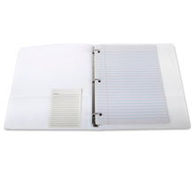 Load image into Gallery viewer, Wholesale 1 Inch Flexible Binder - White
