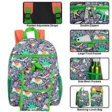 Load image into Gallery viewer, 16 Inch Backpack With Matching Lunch Bag - Boys
