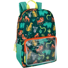 Load image into Gallery viewer, 17&quot; Jungle Backpack School Supply Kit (9pcs)
