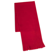 Load image into Gallery viewer, Wholesale Adult Fleece Scarves 60&quot; x 8&quot; With Fringe - Assorted Colors
