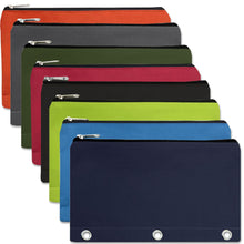 Load image into Gallery viewer, 3-Ring Binder Pencil Pouch - Assorted Colors
