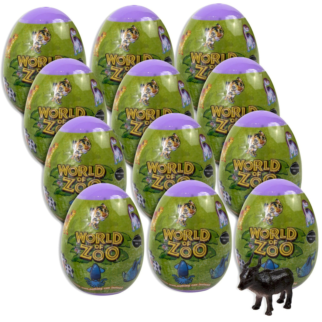 Bulk Toys Animal Eggs with Surprise Inside - 12 Collectible Figures