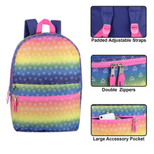 Load image into Gallery viewer, Wholesale 17 Inch Printed Backpacks - Girls Assortment
