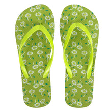 Load image into Gallery viewer, Women&#39;s Floral Flip Flops - Assorted Colors
