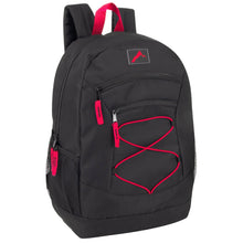 Load image into Gallery viewer, Wholesale High Trails 18 Inch Multi Pocket Bungee Backpack - 5 Colors
