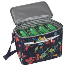 Load image into Gallery viewer, Fridge Pak 12 Can Cooler Bag With Front Zippered Pocket - Floral Prints
