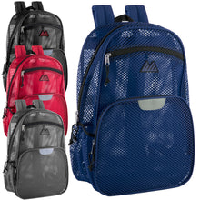 Load image into Gallery viewer, Wholesale Pro Jersey Reflective 18 Inch Mesh Backpacks
