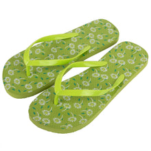 Load image into Gallery viewer, Women&#39;s Floral Flip Flops - Assorted Colors
