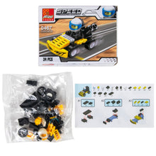 Load image into Gallery viewer, Micro Blocks Racing Vehicles Toy
