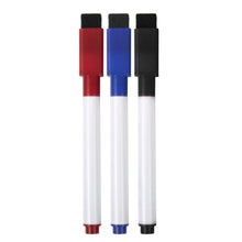 Load image into Gallery viewer, Dry Erase Markers With Eraser Top - 3 Pack
