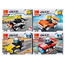 Load image into Gallery viewer, Micro Blocks Racing Vehicles Toy
