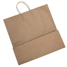 Load image into Gallery viewer, Wholesale 16 Inch Paper Shopping and Food Delivery Bags
