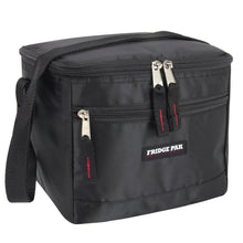 Load image into Gallery viewer, Wholesale Fridge Pak 6 Can Cooler Bag With Front Zippered Pocket
