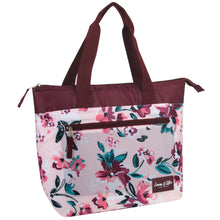 Load image into Gallery viewer, Floral &amp; Tie Dye Lunch Tote - 2 Colors
