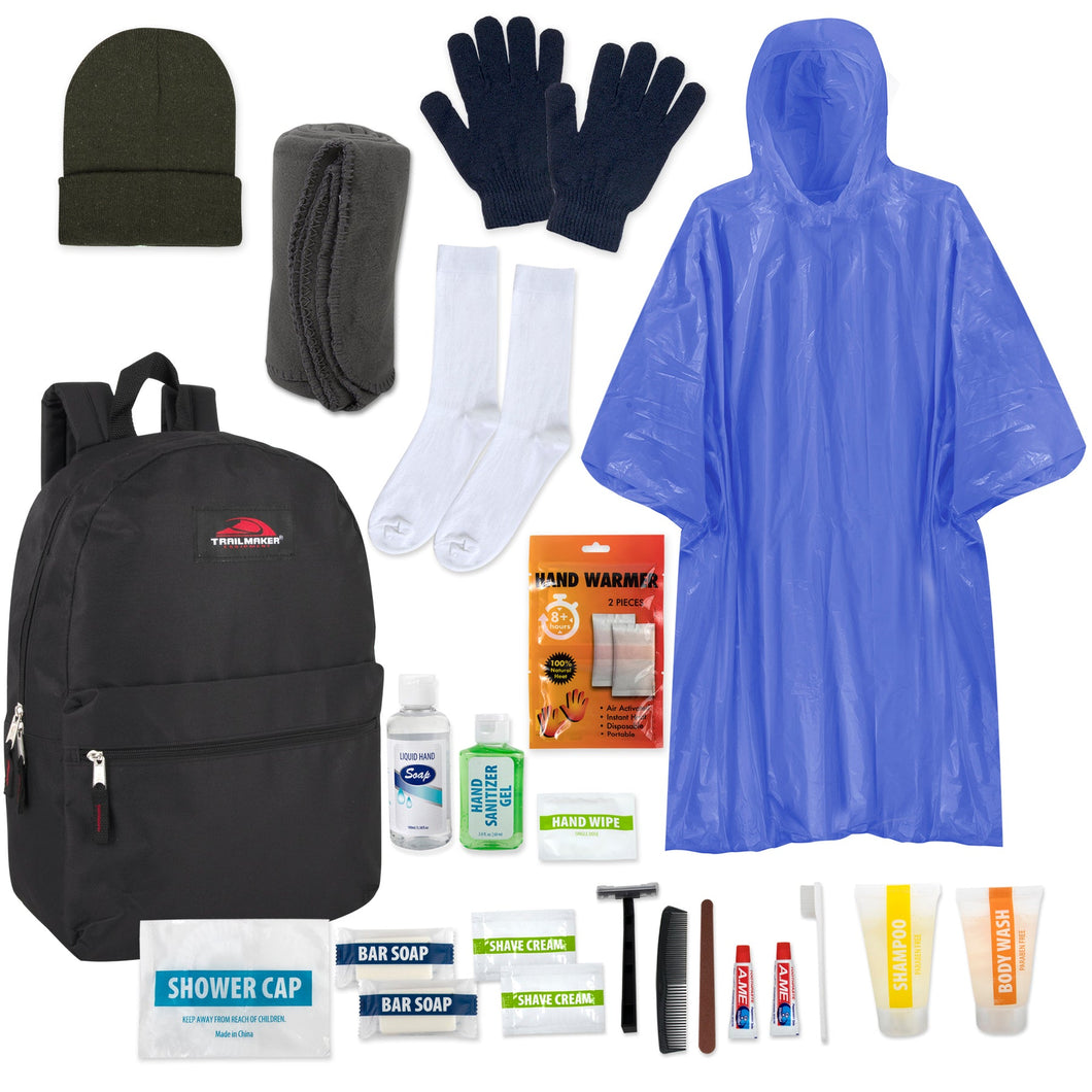 Wholesale 24pc Warm Homeless Care Hygiene Kit