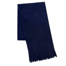 Load image into Gallery viewer, Wholesale Adult Fleece Scarves 60&quot; x 8&quot; With Fringe - Assorted Colors
