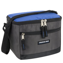 Load image into Gallery viewer, Wholesale Fridge Pak 6 Can Cooler Bag With Front Zippered Pocket
