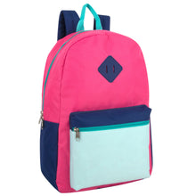 Load image into Gallery viewer, Wholesale 17 Inch Multicolor Backpack  - 4 Girls Colors
